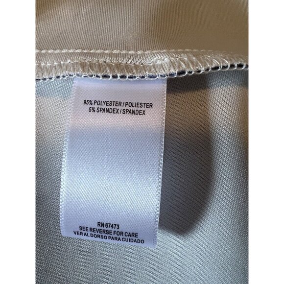 Gabby Skye Dress 18W Blue Purple White Scuba A Line Stretch Washable NEW - Picture 13 of 14